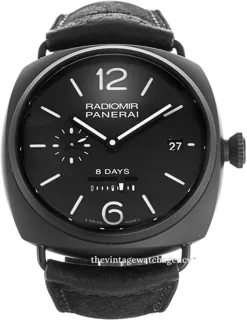 Panerai Radiomir 8 Days PAM 00384 Ceramic Black