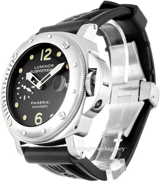 Panerai Submersible PAM 00024 44mm Stainless steel Black 1