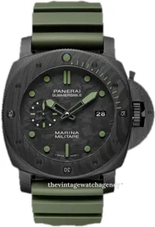 Panerai Submersible PAM 00961 Carbon fiber Black