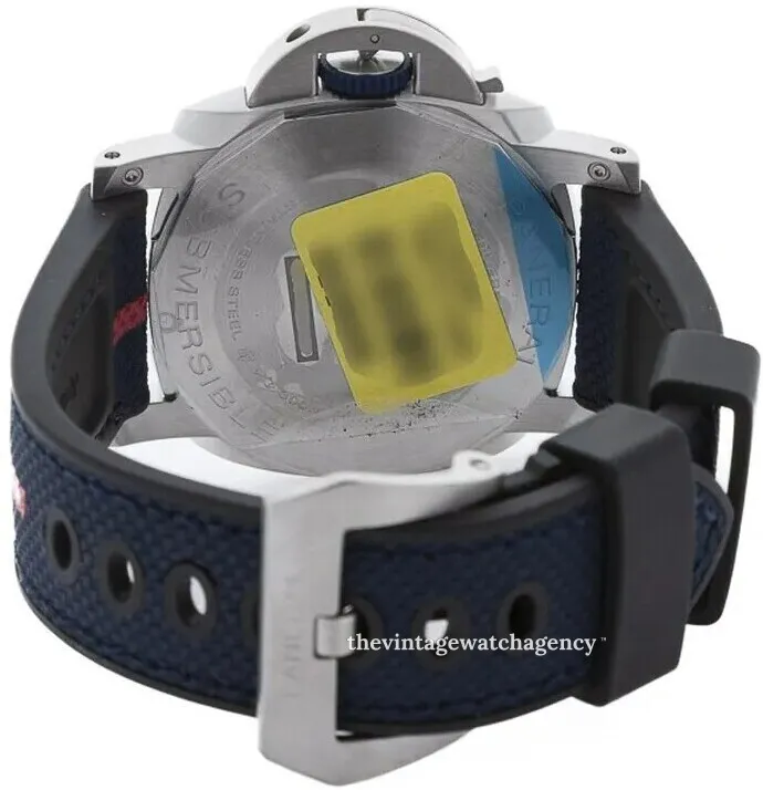 Panerai Submersible PAM 01391 44mm Stainless steel Blue 3