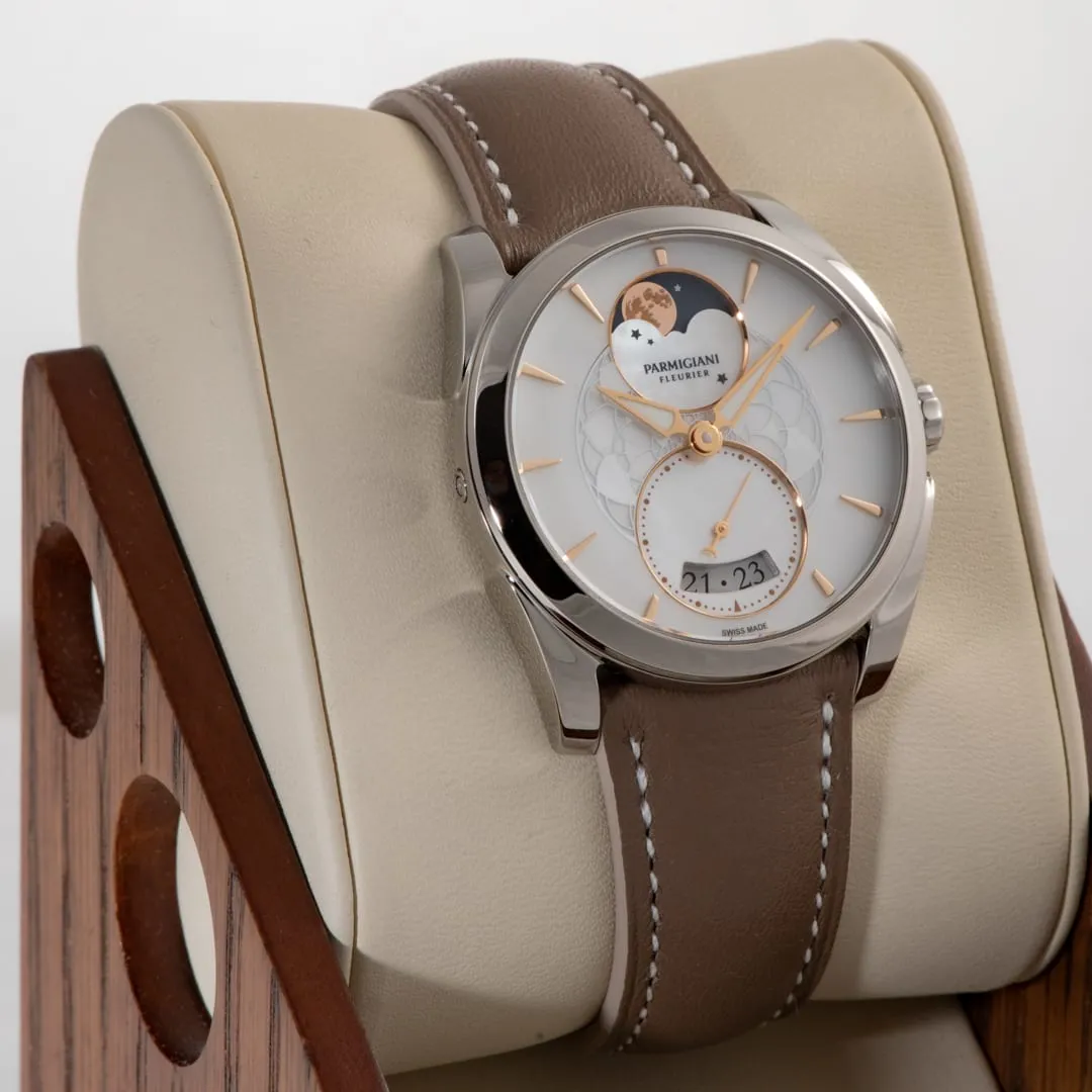 Parmigiani Fleurier Tonda PFC283-0003300-HC6121 33.5mm Stainless steel Mother-of-pearl