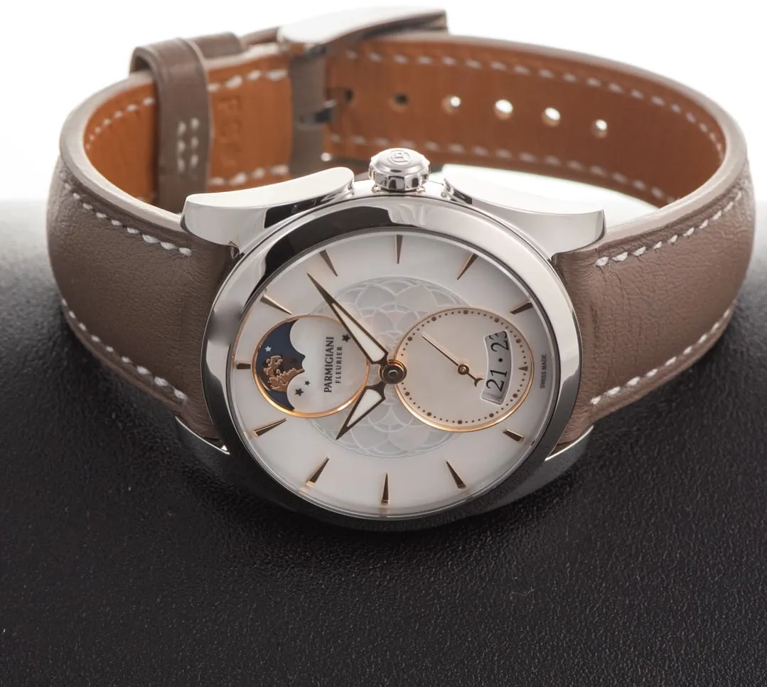 Parmigiani Fleurier Tonda PFC283-0003300-HC6121 33.5mm Stainless steel Mother-of-pearl 1