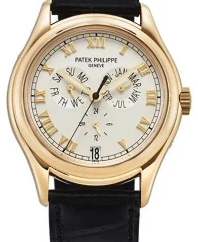 Patek Philippe Annual Calendar 5035J-001 37mm Yellow gold White