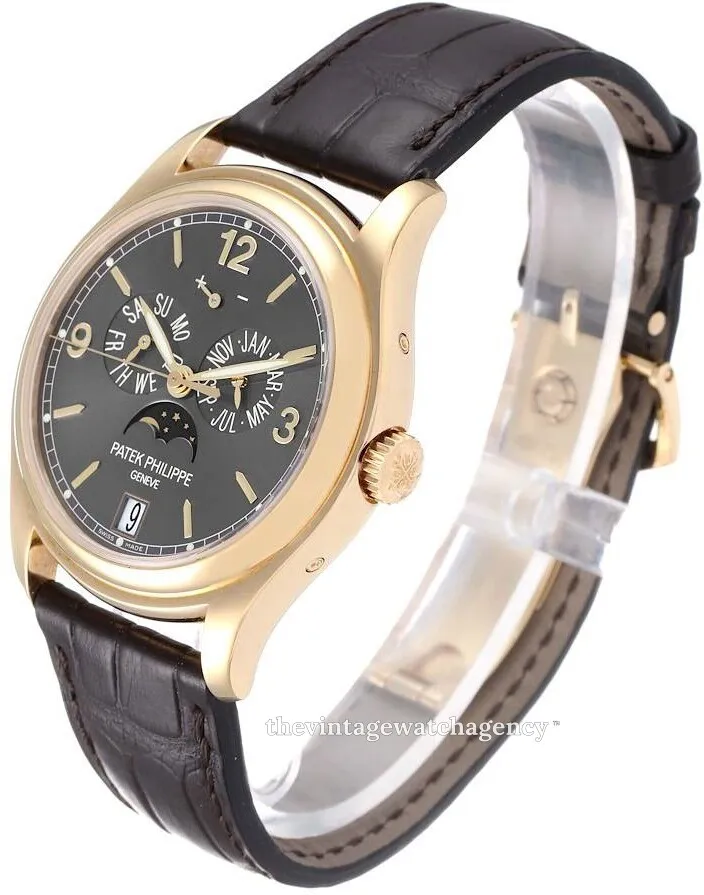 Patek Philippe Annual Calendar 5146J-001 39mm 18k yellow gold Beige 2