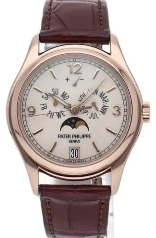 Patek Philippe Annual Calendar 5146R-001 39mm Rose gold Beige 1