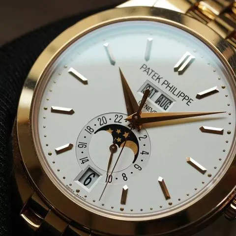 Patek Philippe Annual Calendar 5396/1R-010 38.5mm Rose gold Silver 3