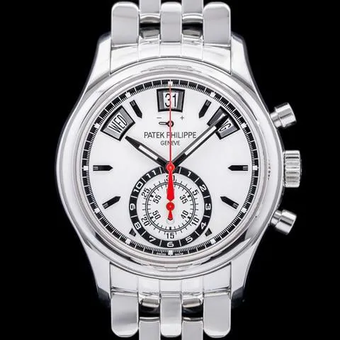 Patek Philippe Annual Calendar Chronograph 5960/1A-001 40.5mm Stainless steel Silver