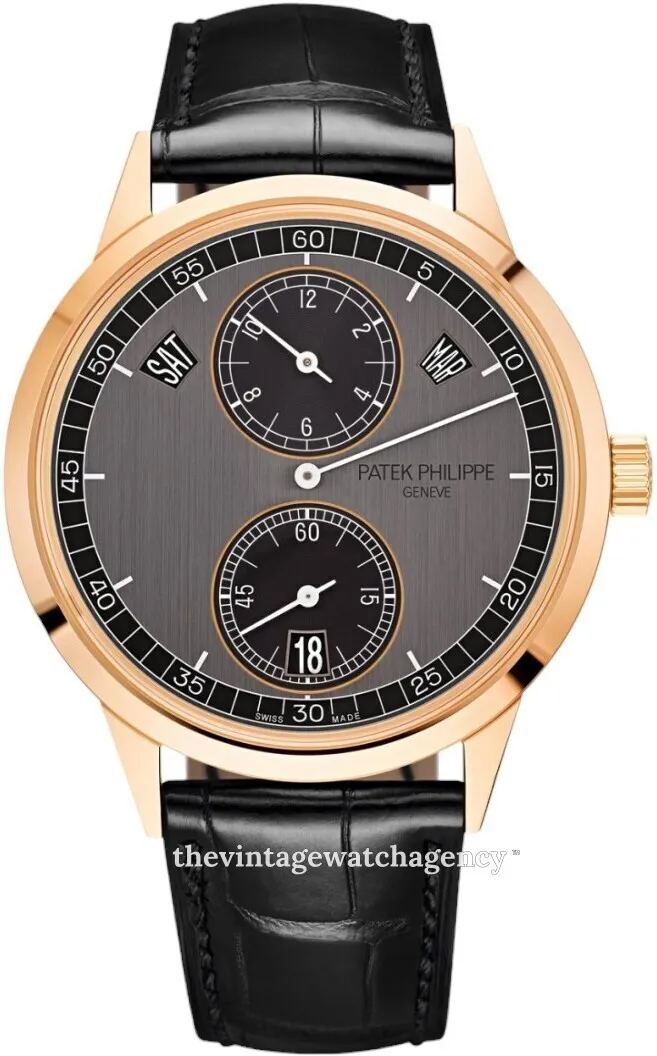 Patek Philippe Annual Calendar Regulator 5235/50R-001 40.5mm Rose gold Black