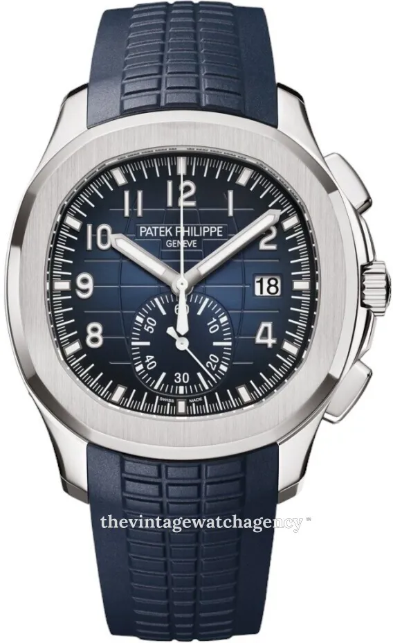 Patek Philippe Aquanaut 5968G-001 42mm White gold Blue