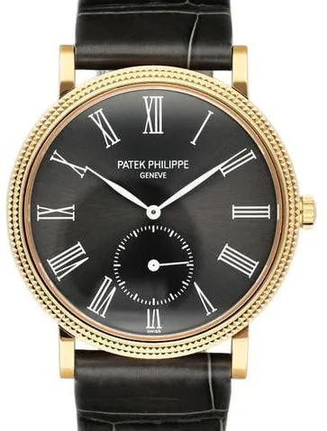 Patek Philippe Calatrava 3919J-016 33mm Yellow gold Gray