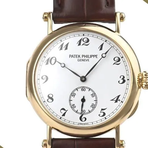 Patek Philippe Calatrava 3960J 33mm Yellow gold White 1