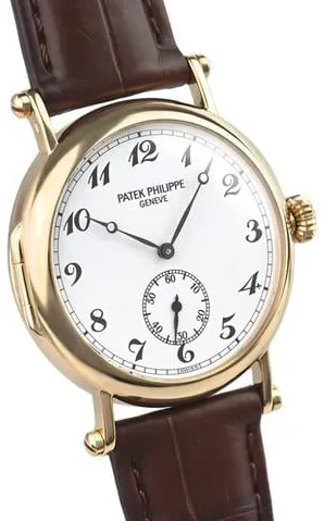 Patek Philippe Calatrava 3960J 33mm Yellow gold White 2