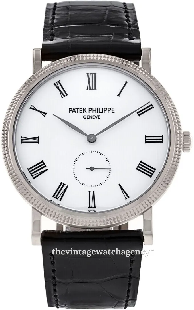 Patek Philippe Calatrava 5119G-001 36mm 18k white gold White