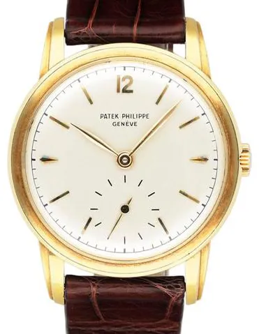 Patek Philippe Calatrava 5120J 35mm Yellow gold Silver