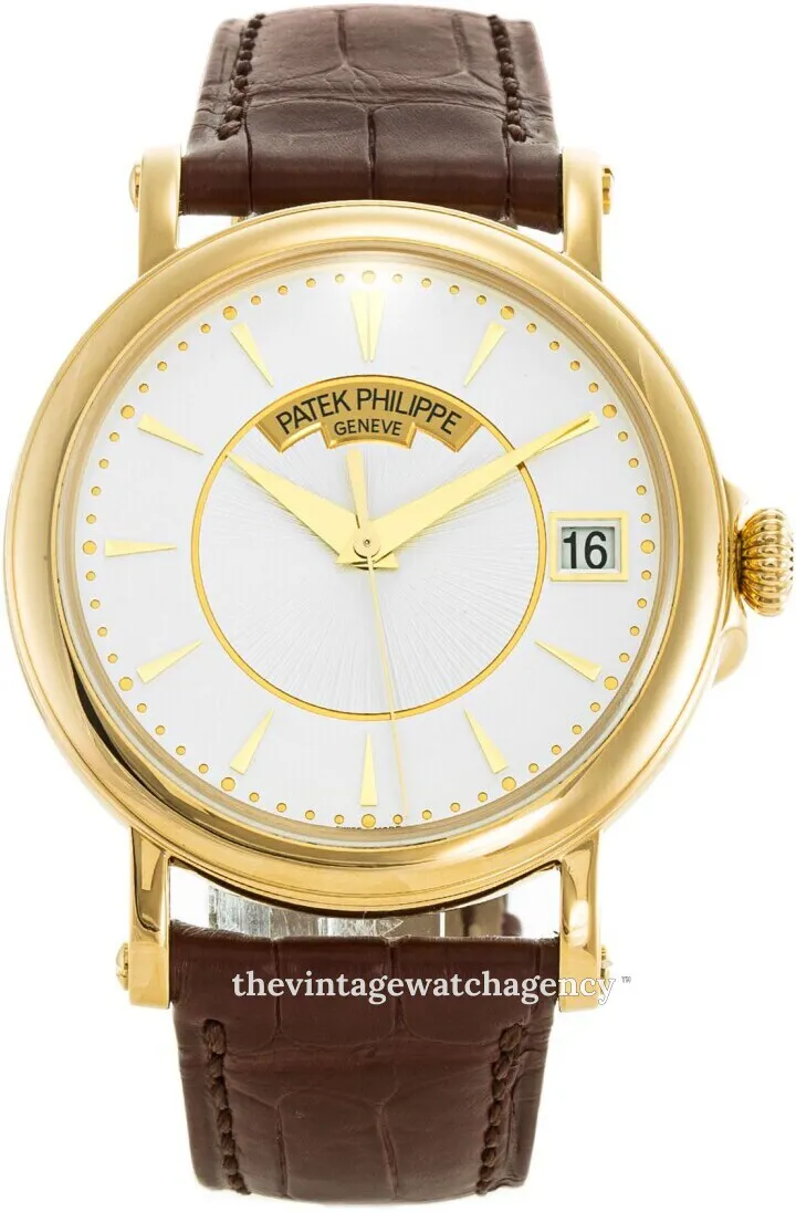 Patek Philippe Calatrava 5153J-001 38mm 18k yellow gold Silver