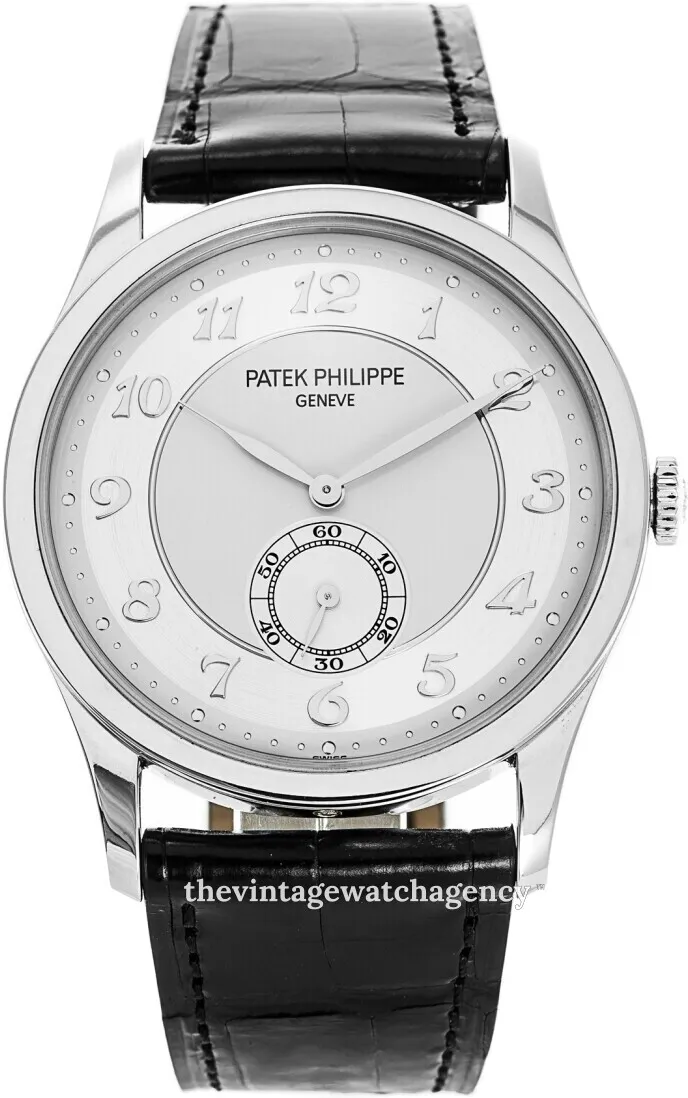 Patek Philippe Calatrava 5196P-001 37mm Platinum Silver