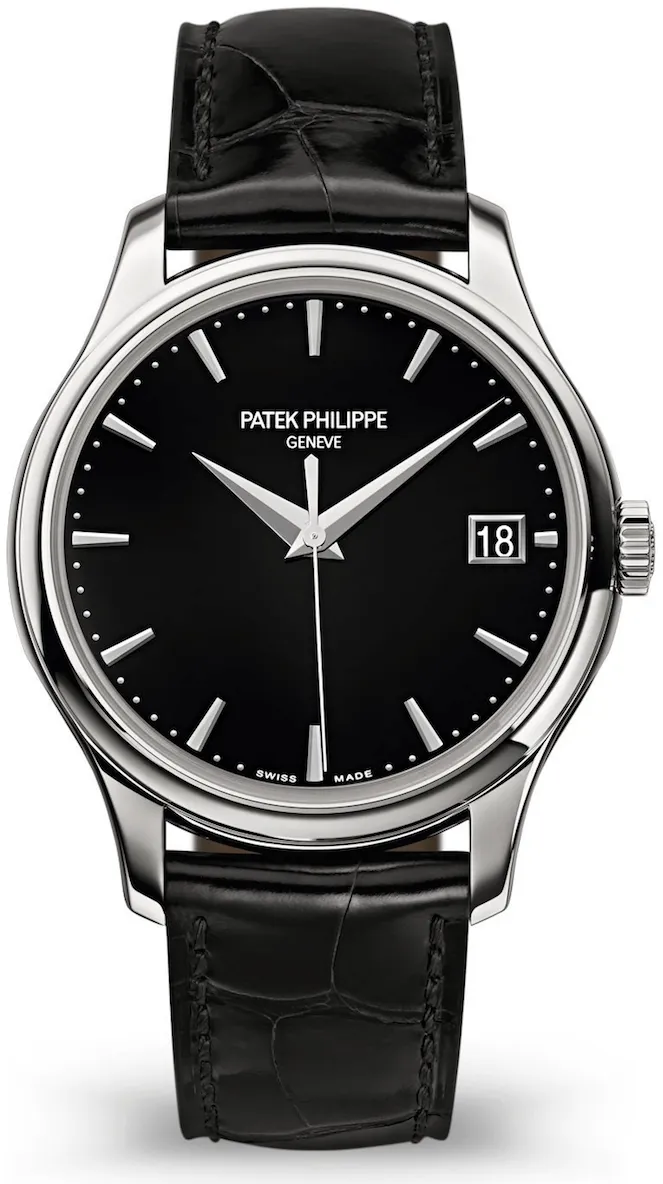 Patek Philippe Calatrava 5227G-010 39mm White gold and 18k white gold Black