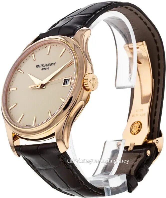 Patek Philippe Calatrava 5227R-001 39mm Rose gold Champagne 1