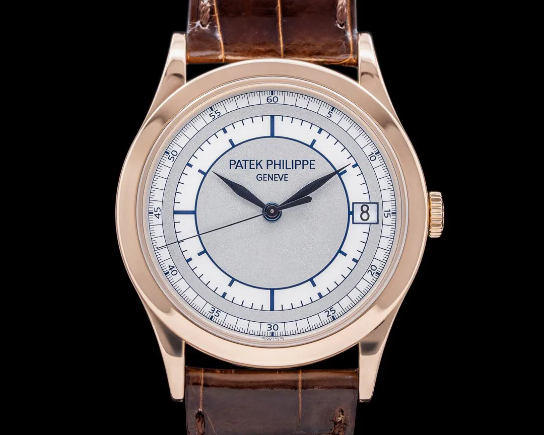 Patek Philippe Calatrava 5296R-001 38mm Rose gold Silver