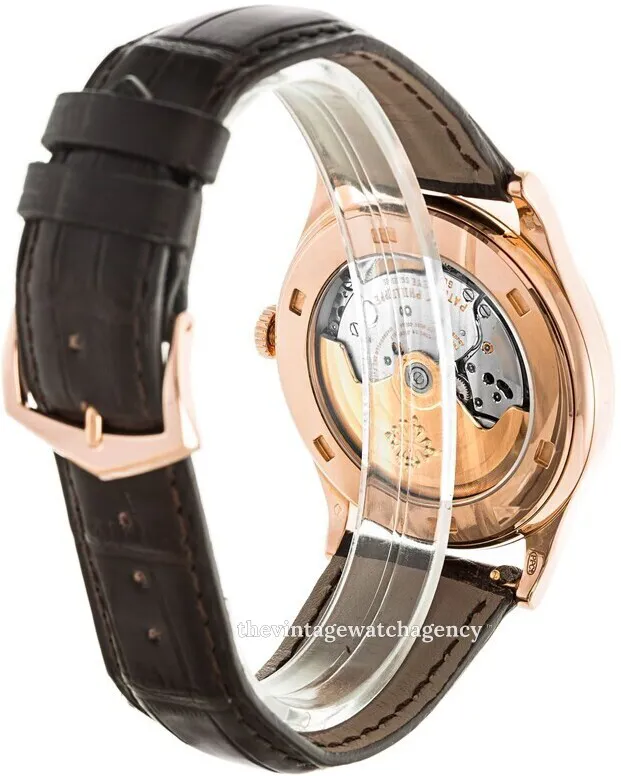 Patek Philippe Calatrava 5296R-010 38mm 18k rose gold Silver 2