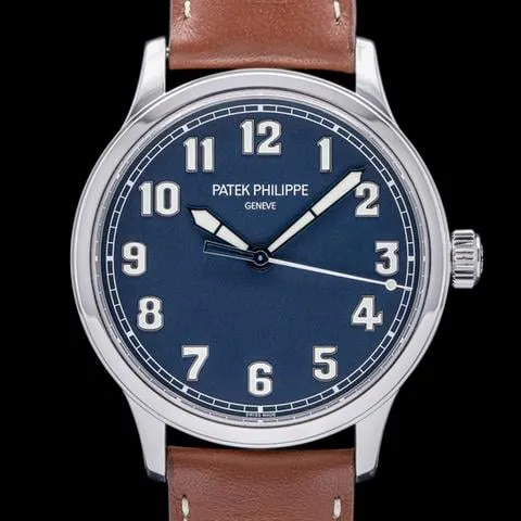 Patek Philippe Calatrava 5522A-001 42mm Stainless steel Blue