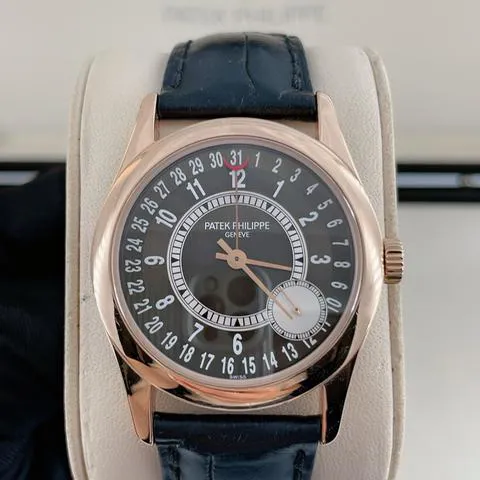 Patek Philippe Calatrava 6000R-001 37mm Rose gold Brown