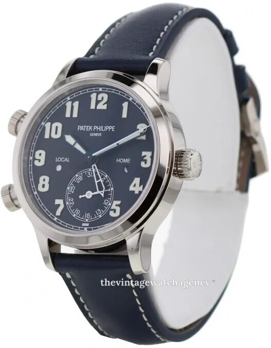 Patek Philippe Calatrava 7234G-001 37.5mm White gold Blue 1