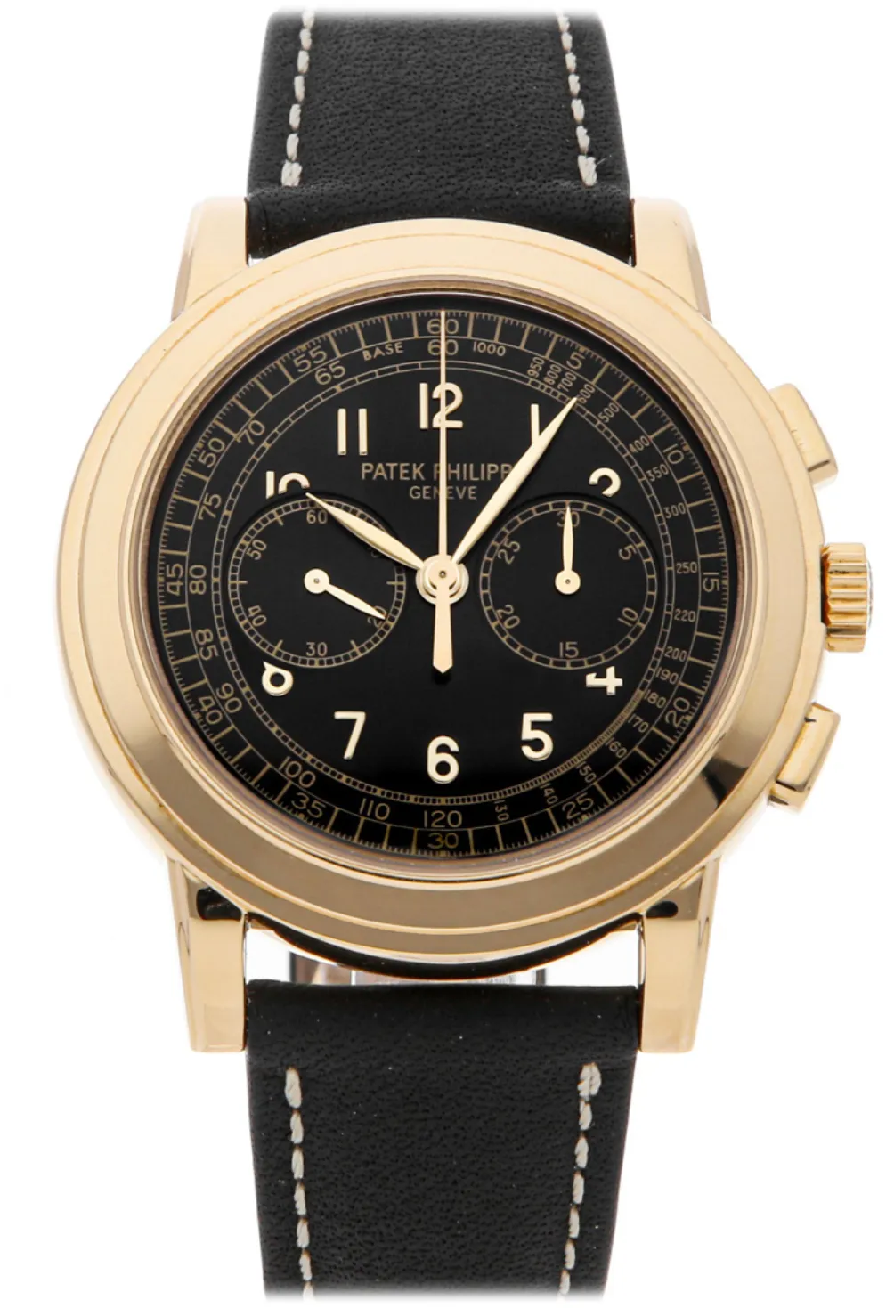 Patek Philippe Chronograph 5070 J 42mm Yellow gold Black