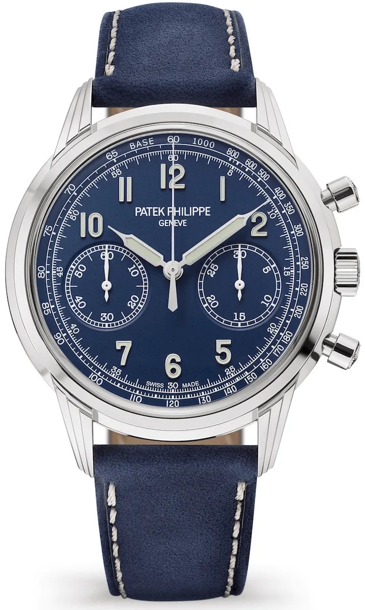 Patek Philippe Chronograph 5172G-001 41mm White gold and 18k white gold Blue