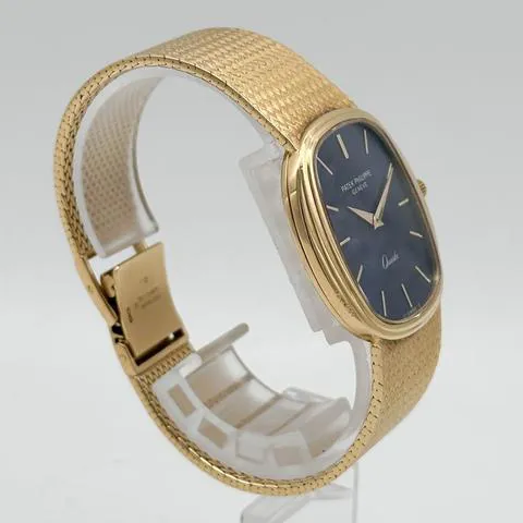 Patek Philippe Golden Ellipse 3548/1 27mm Yellow gold Blue 2