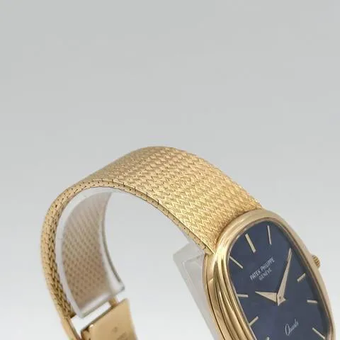 Patek Philippe Golden Ellipse 3548/1 27mm Yellow gold Blue 4