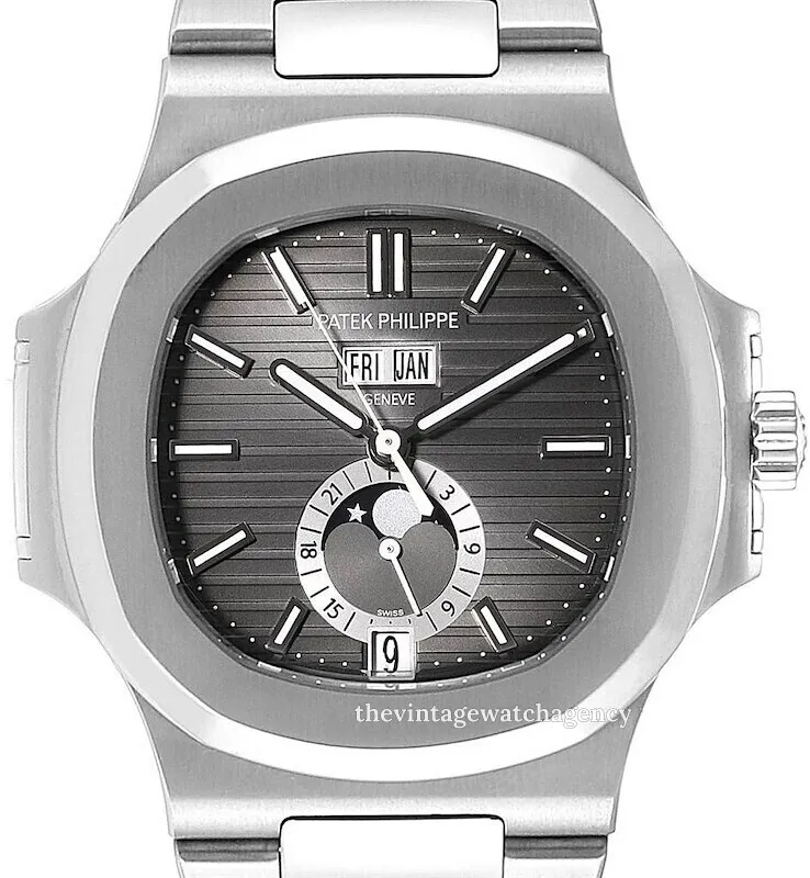 Patek Philippe Nautilus 5726/1A-001 40.5mm Stainless steel Black 1