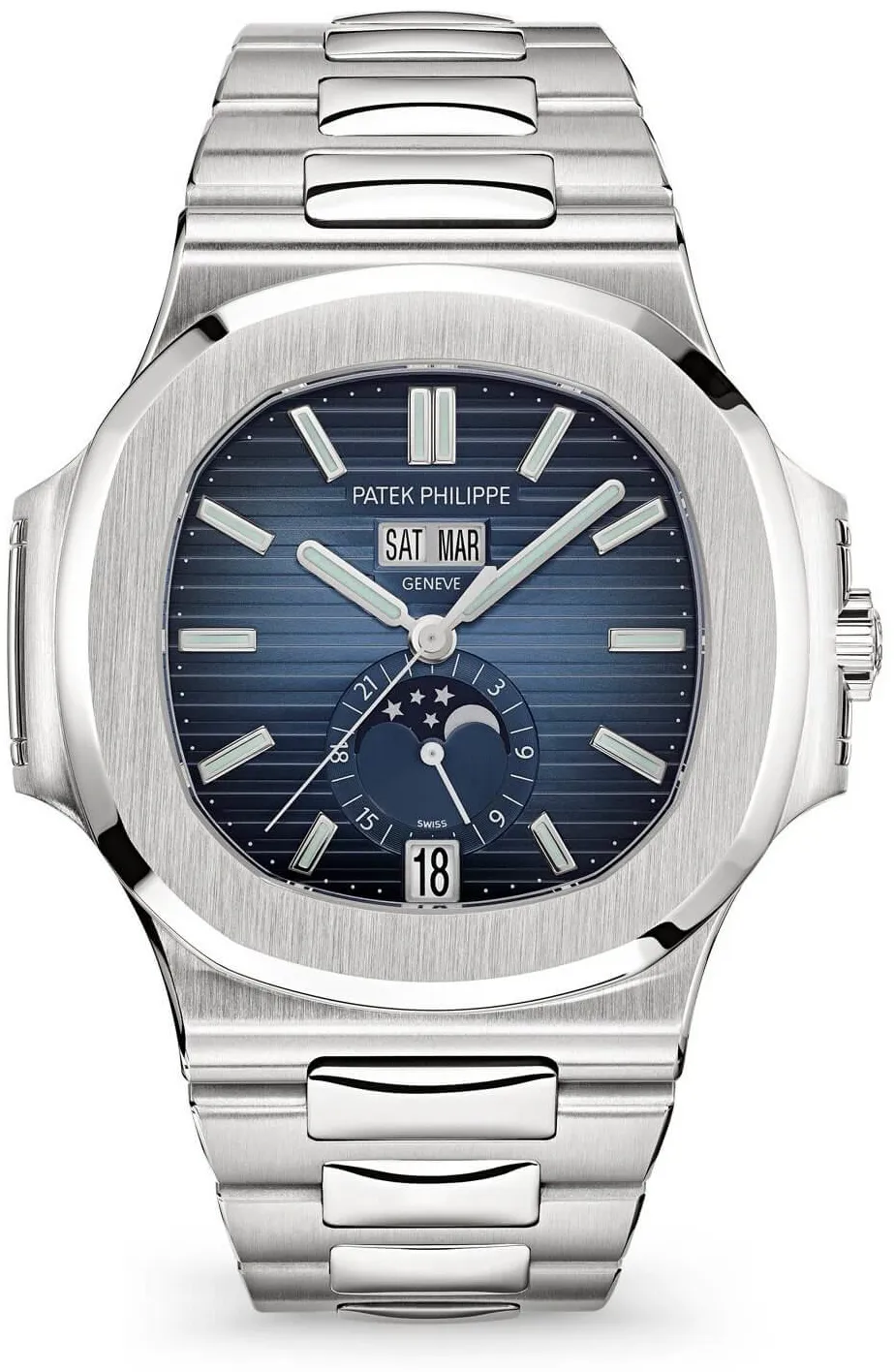 Patek Philippe Nautilus 5726/1A-014 40.5mm Stainless steel Blue