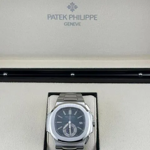 Patek Philippe Nautilus 5980/1A-001 40.5mm Stainless steel Blue 1