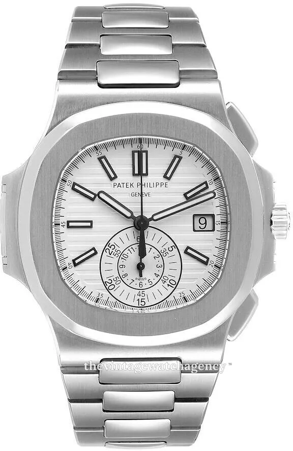 Patek Philippe Nautilus 5980/1A-019 40.5mm Stainless steel White