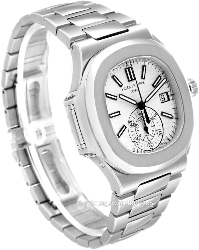 Patek Philippe Nautilus 5980/1A-019 40.5mm Stainless steel White 3