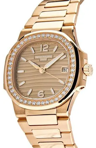 Patek Philippe Nautilus 7010/1R-012 32mm Rose gold Golden 1