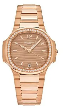 Patek Philippe Nautilus 7118/1200R-010 35mm Rose gold Golden