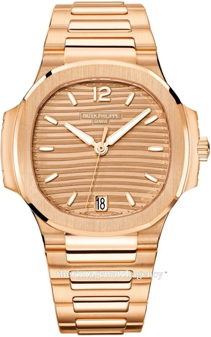 Patek Philippe Nautilus 7118/1R-010 35mm Rose gold Brown