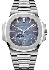 Patek Philippe Nautilus Moonphase 5712/1A-001 40mm Stainless steel Blue