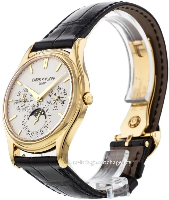 Patek Philippe Perpetual Calendar 5140J-001 37mm 18k yellow gold Black 1