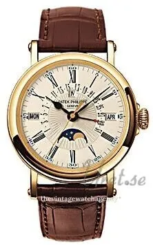 Patek Philippe Perpetual Calendar 5159J-001 38mm 18k yellow gold Silver