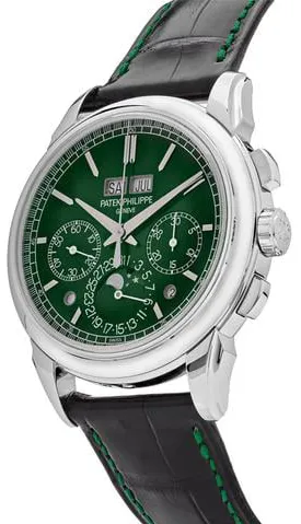 Patek Philippe Perpetual Calendar Chronograph 5270P-014 41mm Platinum Green 2