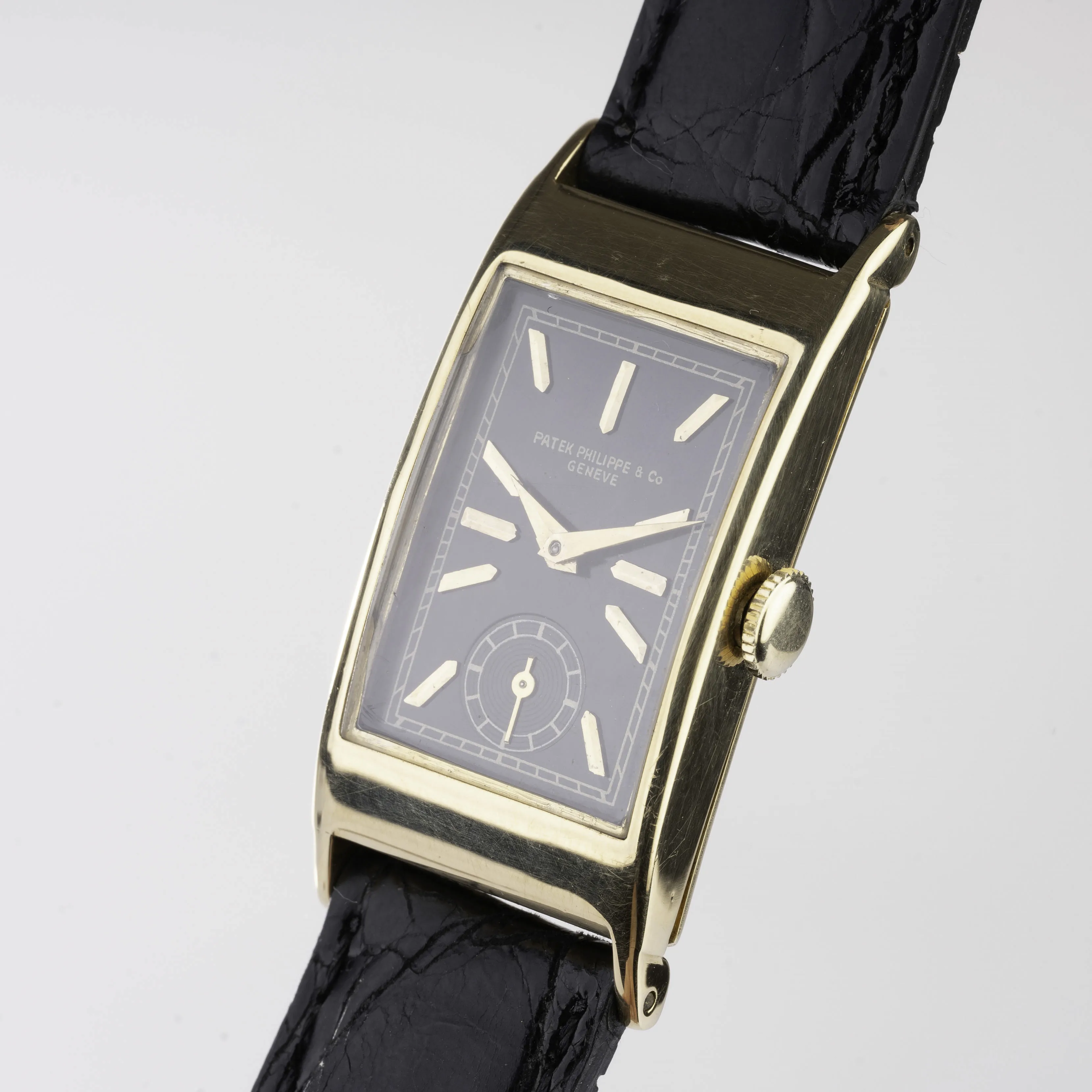 Patek Philippe Tegolino 425 42mm 18k yellow gold Black 1