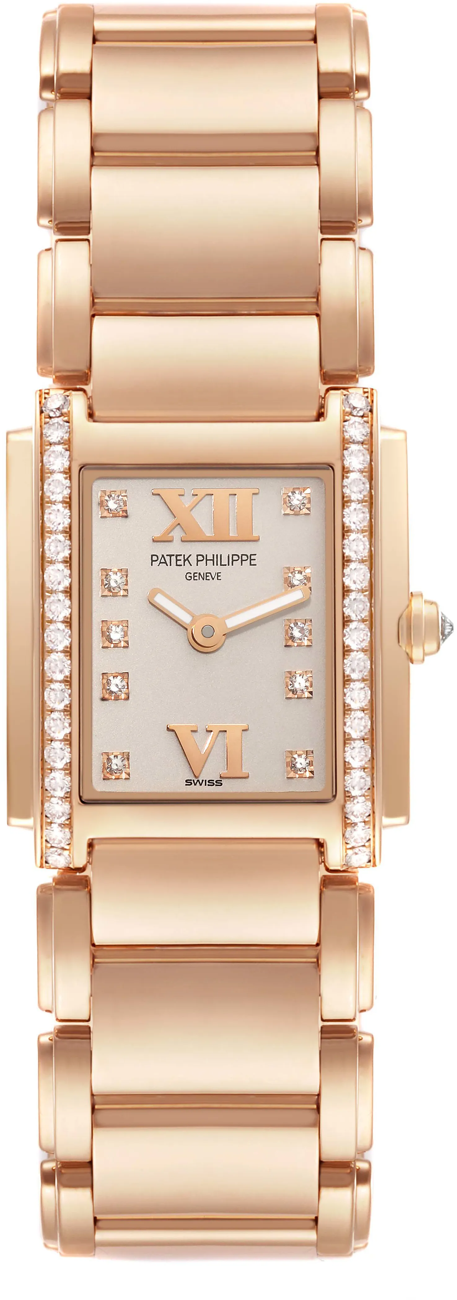 Patek Philippe Twenty~4 4908/11R-011 22mm Rose gold and 18k rose gold White 1