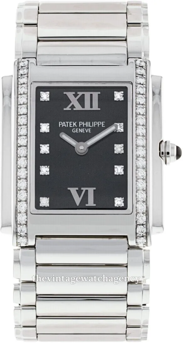 Patek Philippe Twenty~4 4910/10A-001 0mm Stainless steel Black