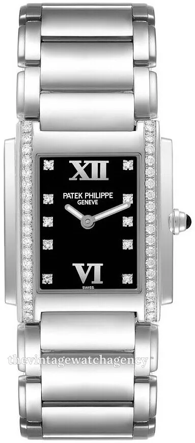 Patek Philippe Twenty~4 4910/10A-001 Stainless steel Black