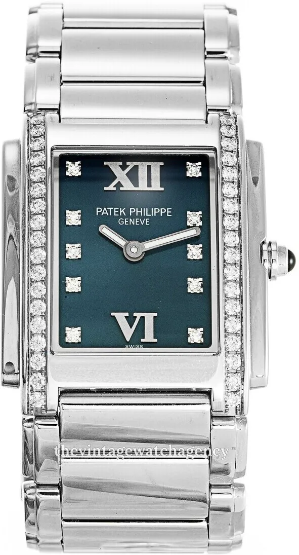 Patek Philippe Twenty~4 4910/10A-012 Stainless steel Blue