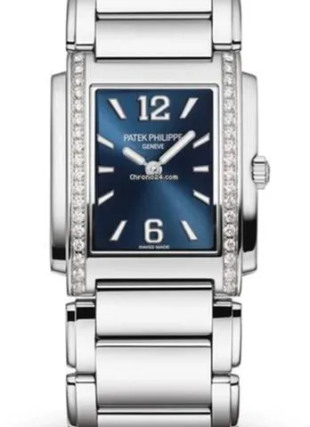 Patek Philippe Twenty~4 4910/1200A-001 25.1mm Stainless steel Blue