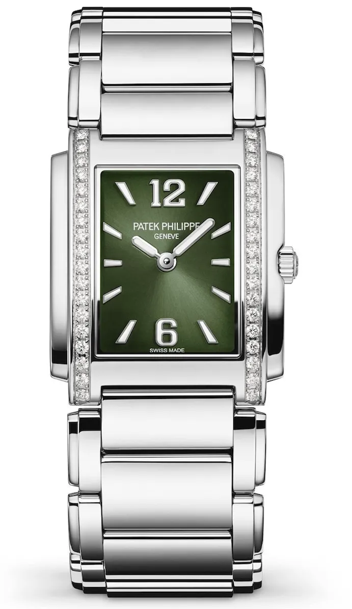 Patek Philippe Twenty~4 4910/1200A-011 25.1mm Stainless steel Green